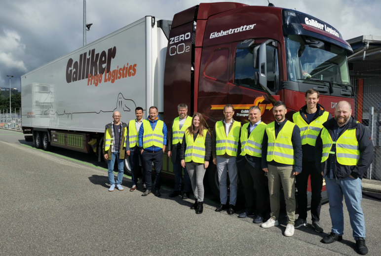 Zu Besuch bei Galliker Logistik